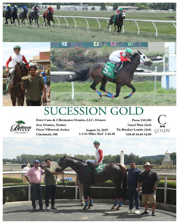 SUCESSION GOLD - 082325 - Race 05 - BTP - Coady Media - Kurtis Coady Photography