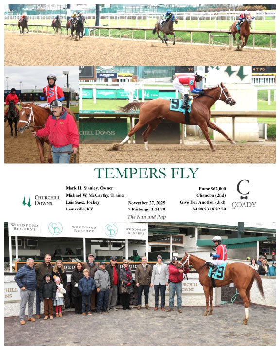 TEMPERS FLY - 11-27-25 - R05 - CD