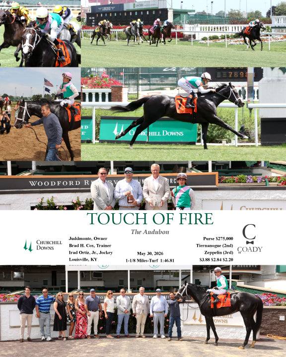 TOUCH OF FIRE - 053026 - Race 05 - CD The Audubon