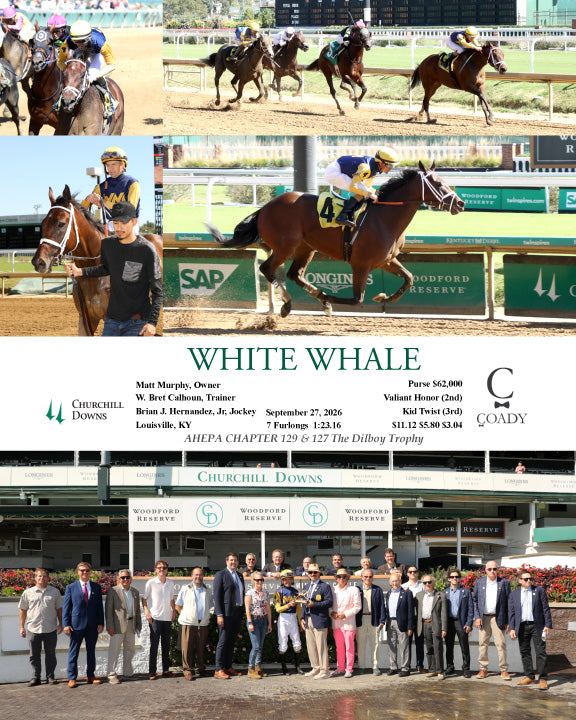 WHITE WHALE - 092726 - Race 05 - CD - Group