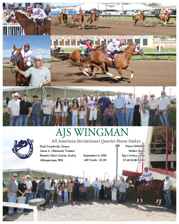 AJS WINGMAN - All American Invitational Quarter Horse Stakes - 09-06-26 - R06 - RUI