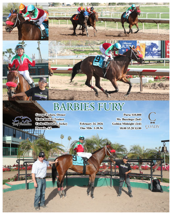 BARBIES FURY - 02-24-26 - R06 - TUP - Coady Media - Kurtis Coady Photography