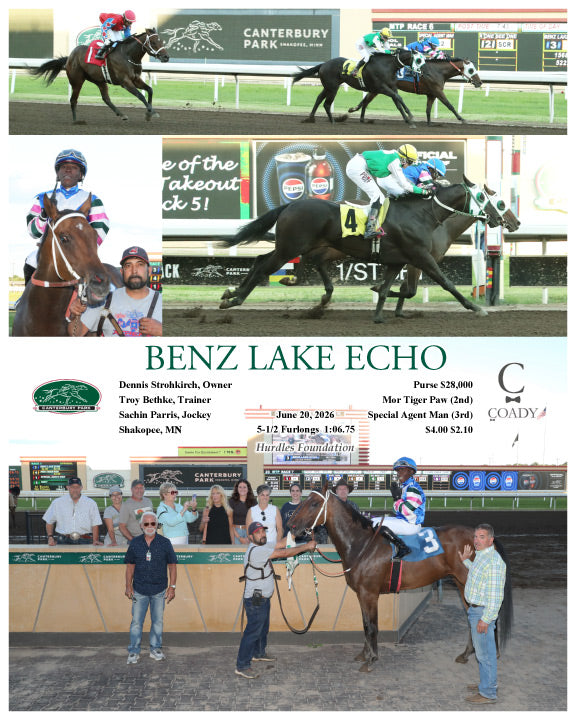 BENZ LAKE ECHO - 06-20-26 - R06 - CBY