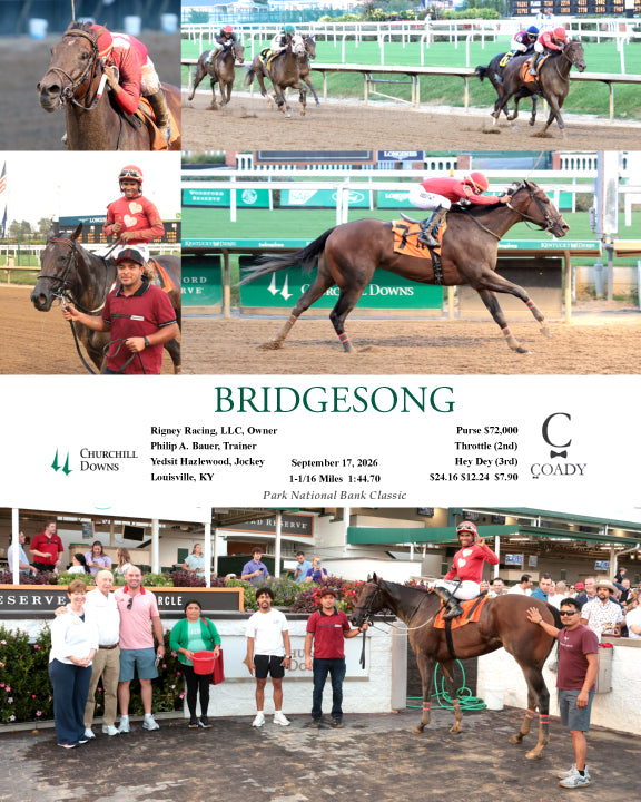 BRIDGESONG - 091726 - Race 06 - CD