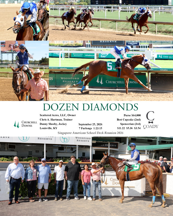 DOZEN DIAMONDS - 092526 - Race 06 - CD