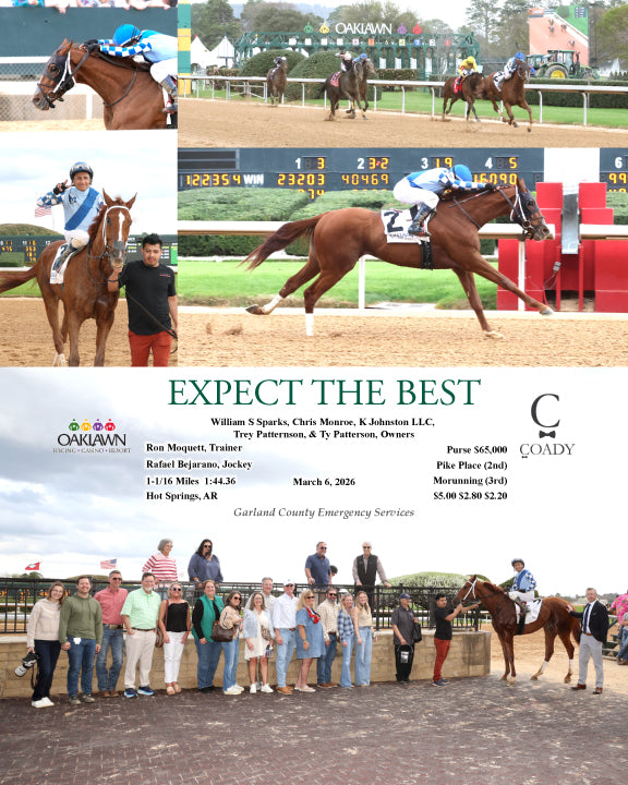 EXPECT THE BEST - 030626 - Race 06 - OP - Garland County Emergency Services - Coady Media - Kurtis Coady Photography