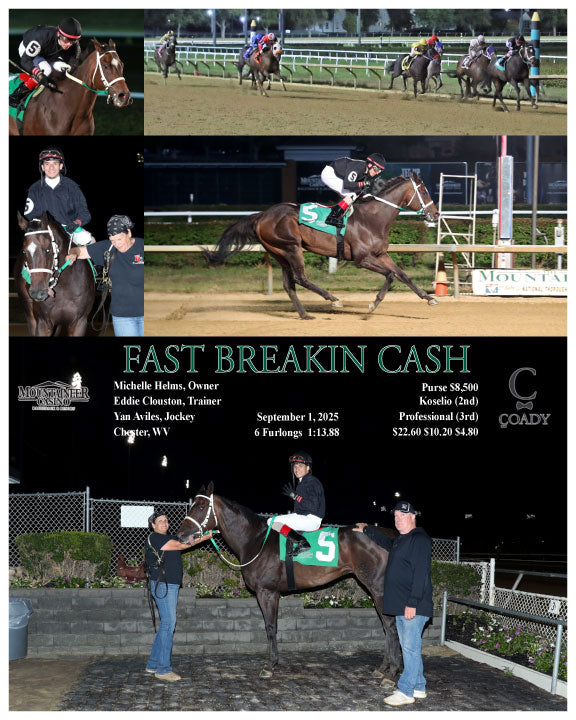 FAST BREAKIN CASH - 09-01-25 - R06 - MNR - Coady Media - Kurtis Coady Photography