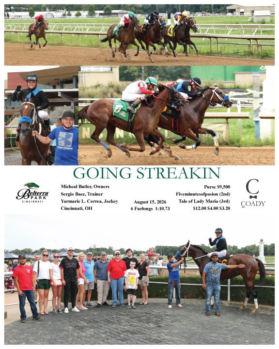 GOING STREAKIN - 081526 - Race 06 - BTP