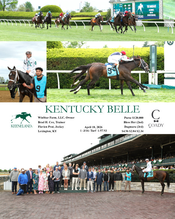 KENTUCKY BELLE - 041826 - Race 06 - KEE - Coady Media - Kurtis Coady Photography