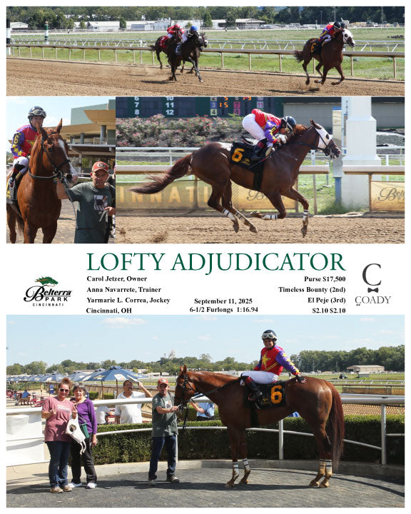 LOFTY ADJUDICATOR - 091125 - Race 06 - BTP - Coady Media - Kurtis Coady Photography