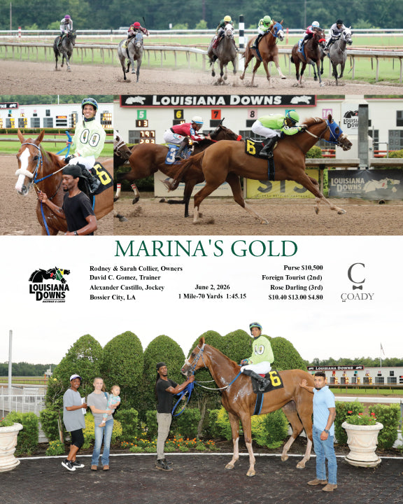 MARINA'S GOLD - 06-02-26 - R06 - LAD