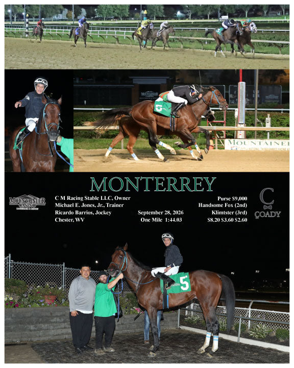 MONTERREY - Mountaineer Park - 09-28-26 - R06 - MNR