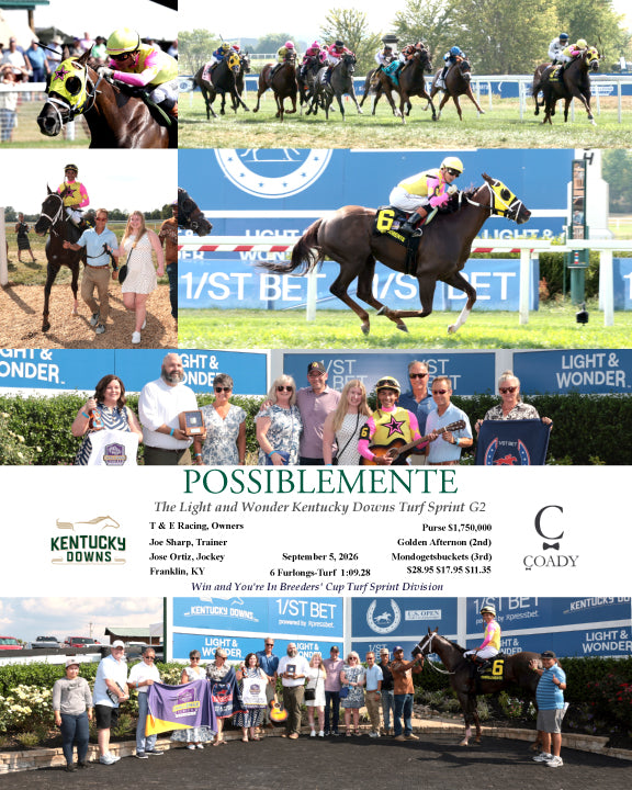 POSSIBLEMENTE - The Light and Wonder Kentucky Downs Turf Sprint G2 - 09-05-26 - R06 - KD