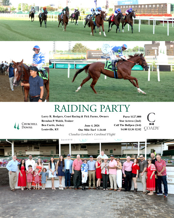 RAIDING PARTY - 060426 - Race 06 - CD - Group