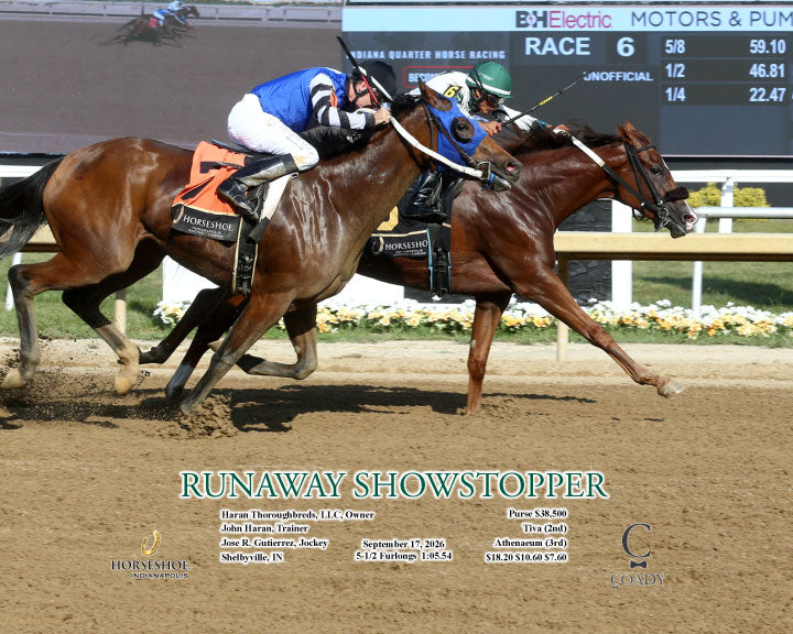 RUNAWAY SHOWSTOPPER - 09-17-26 - R06 - IND - Action