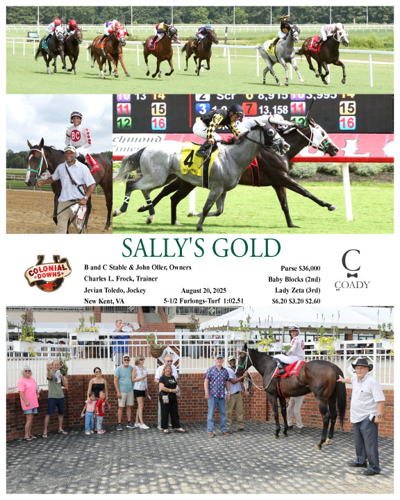 SALLY'S GOLD - 08-20-25 - R06 - CNL - Coady Media - Kurtis Coady Photography