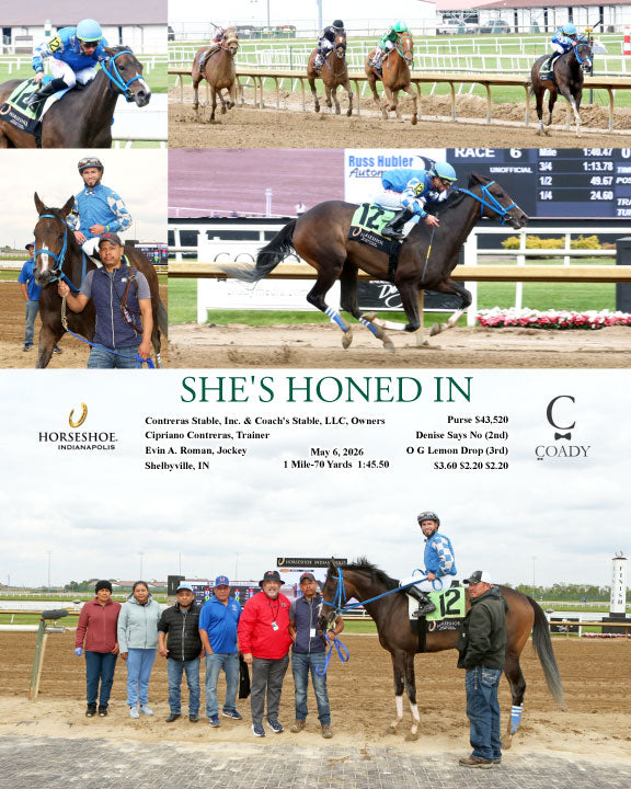 SHE'S HONED IN - 05-06-26 - R06 - IND - Coady Media - Kurtis Coady Photography