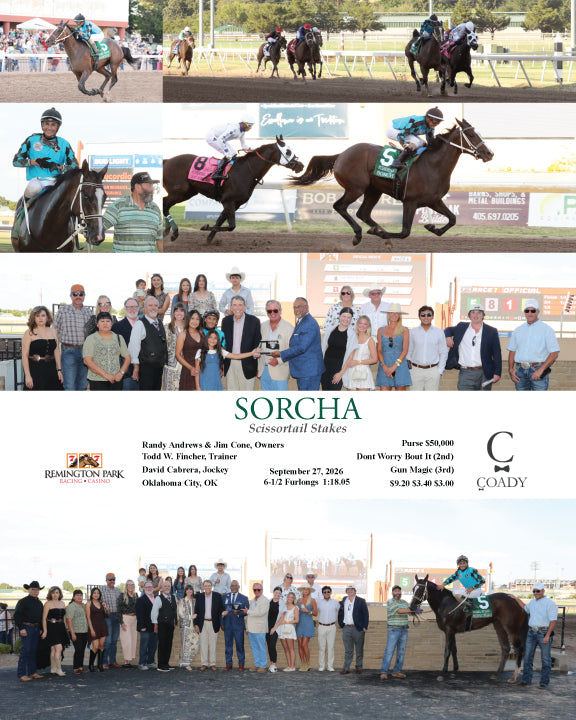 SORCHA - Scissortail Stakes - 09-27-26 - R06 - RP