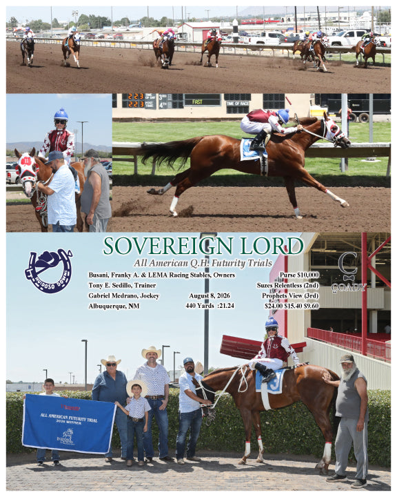SOVEREIGN LORD - All American Q.H. Futurity Trials - 08-08-26 - R06 - RUI