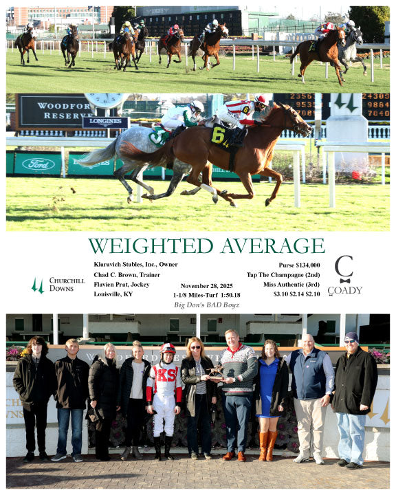 WEIGHTED AVERAGE - 112825 - Race 06 - CD - Group