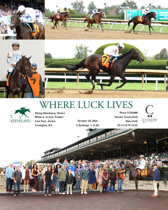 WHERE LUCK LIVES - 101026 - Race 06 - KEE