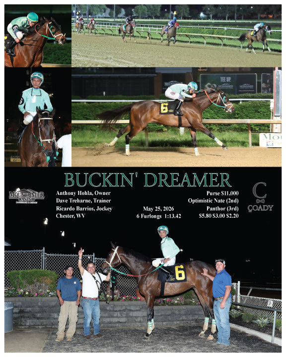 BUCKIN' DREAMER - 05-25-26 - R07 - MNR - Coady Media - Kurtis Coady Photography