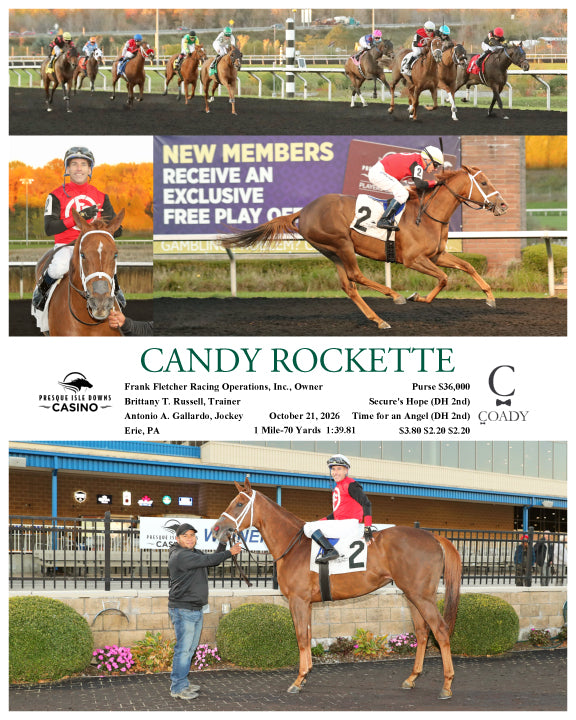 CANDY ROCKETTE - 10-21-26 - R07 - PID