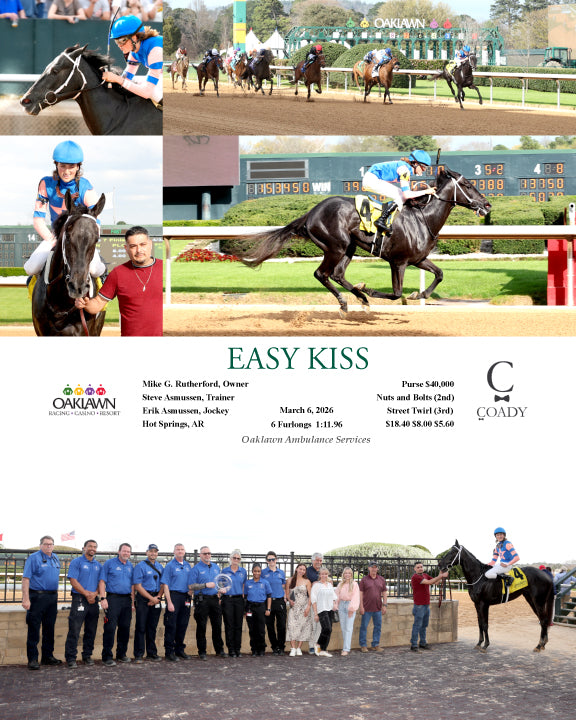 EASY KISS - 030626 - Race 07 - OP - Oaklawn Ambulance Services - Coady Media - Kurtis Coady Photography