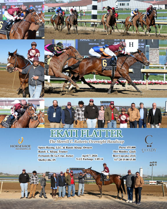 EKATI FLATTER - The Merrill C. Roberts Overnight Handicap - 04-07-26 - R07 - IND - Coady Media - Kurtis Coady Photography