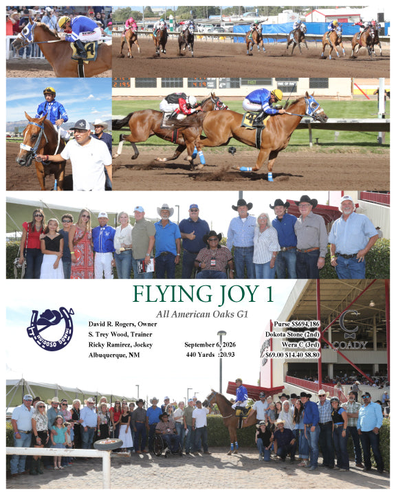 FLYING JOY 1 - All American Oaks G1 - 09-06-26 - R07 - RUI
