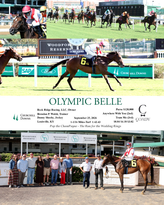 OLYMPIC BELLE - 092526 - Race 07 - CD