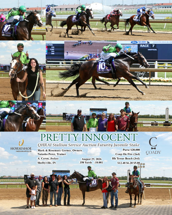 PRETTY INNOCENT - QHRAI Stallion Service Auction Futurity Juvenile Stake - 08-29-26 - R07 - IND
