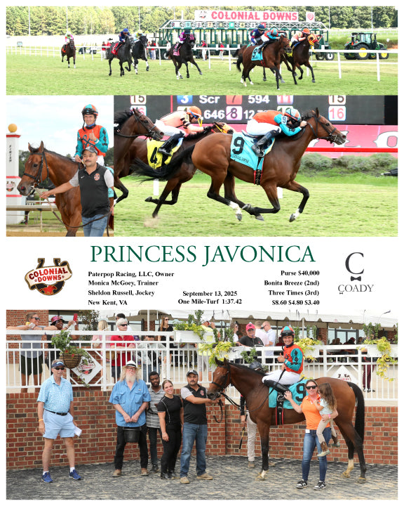 PRINCESS JAVONICA - 091325 - Race 07 - CNL - Coady Media - Kurtis Coady Photography