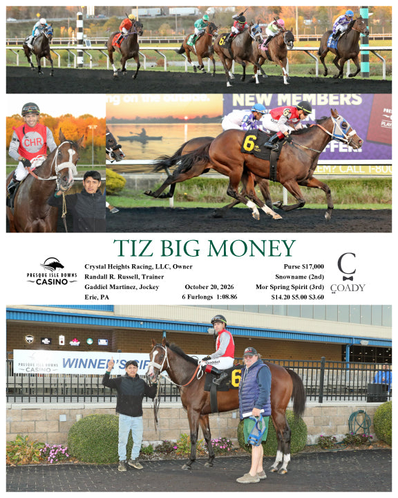 TIZ BIG MONEY - 10-20-26 - R07 - PID