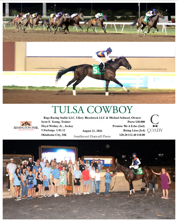 TULSA COWBOY - 08-21-26 - R07 - RP