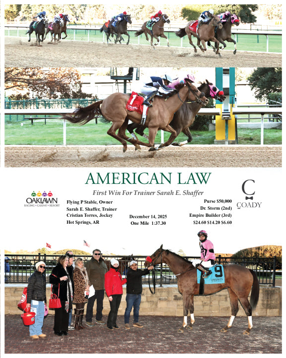 AMERICAN LAW - 121425 - Race 08 - OP