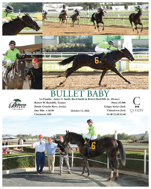 BULLET BABY - 101226 - Race 08 - BTP