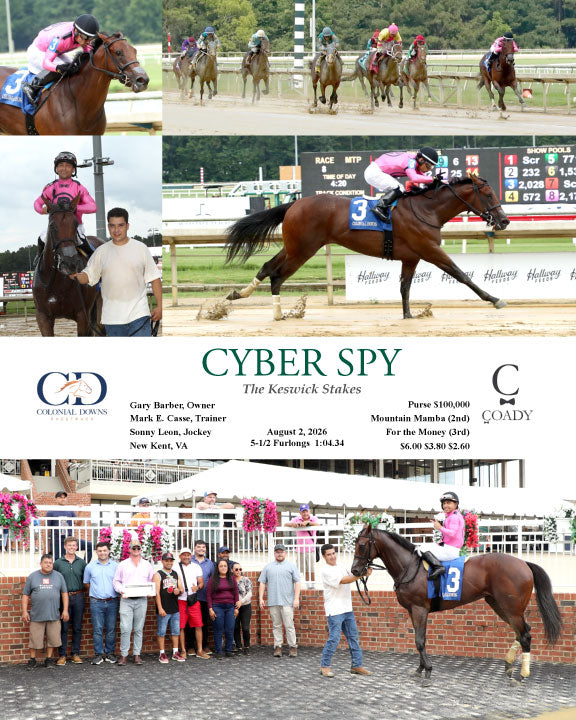 CYBER SPY - The Keswick Stakes - 08-02-26 - R08 - CNL