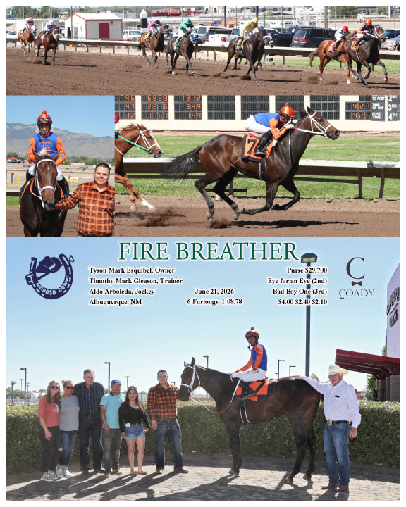 FIRE BREATHER - 06-21-26 - R08 - RUI