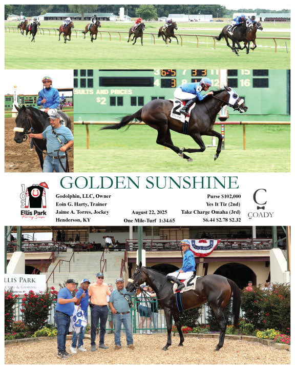 GOLDEN SUNSHINE - 08-22-25 - R08 - ELP - Coady Media - Kurtis Coady Photography