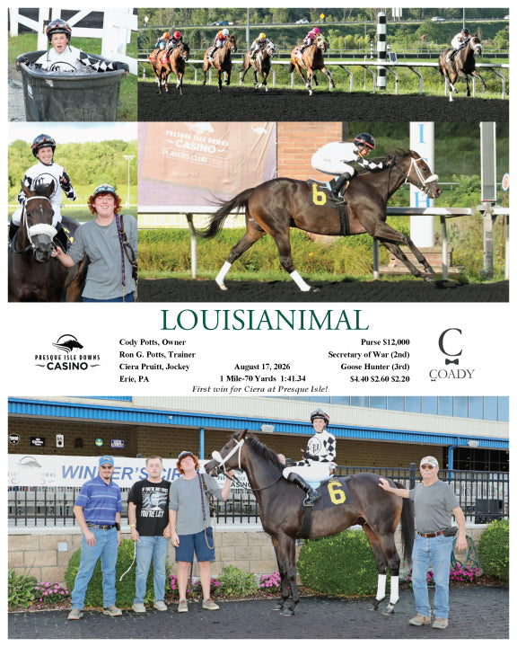 LOUISIANIMAL - 08-17-26 - R08 - PID