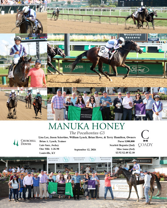 MANUKA HONEY - 091226 - Race 08 - CD
