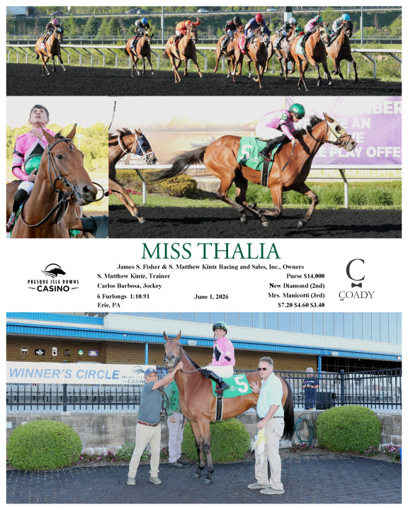 MISS THALIA - 06-01-26 - R08 - PID