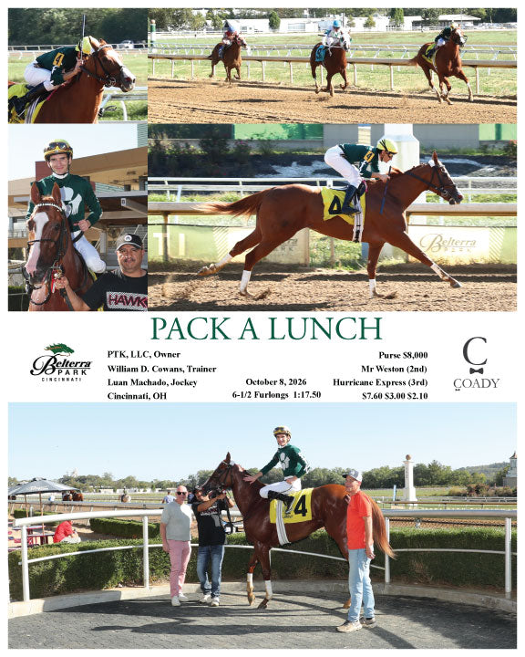 PACK A LUNCH - 100826 - Race 08 - BTP