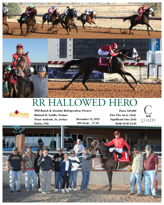 RR HALLOWED HERO - 12-12-25 - R08 - ZIA