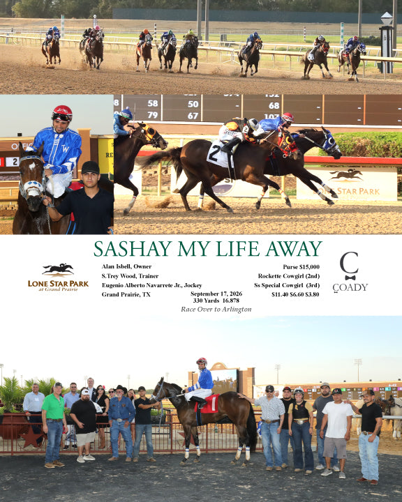 SASHAY MY LIFE AWAY - 091726 - Race 08 - LSP