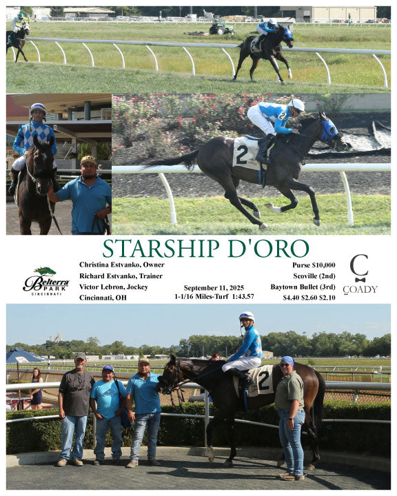 STARSHIP D'ORO - 091125 - Race 08 - BTP - Coady Media - Kurtis Coady Photography