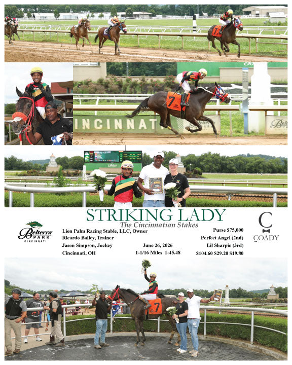 STRIKING LADY - The Cincinnatian Stakes - 06-26-26 - R08 - BTP