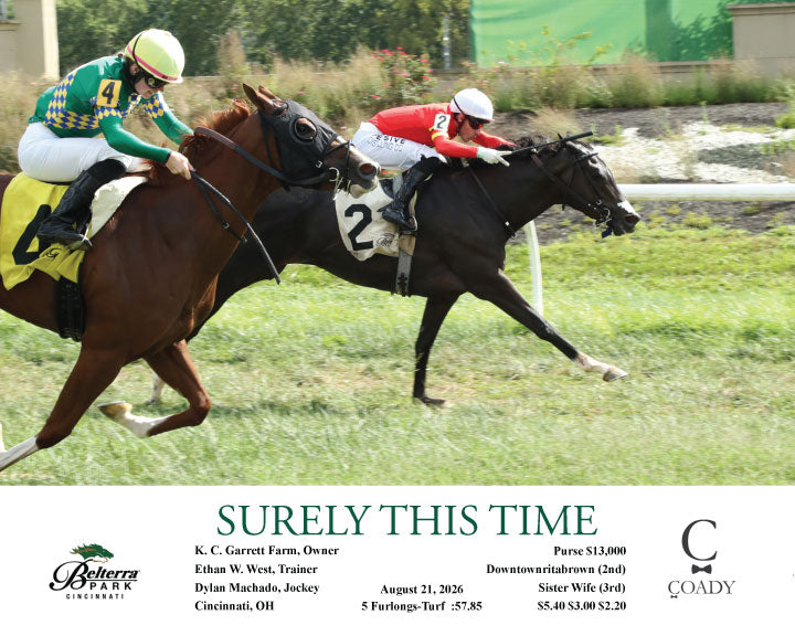 SURELY THIS TIME - 082126 - Race 08 - BTP - Action