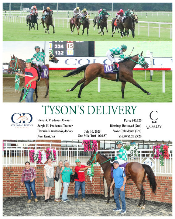 TYSON'S DELIVERY - 07-10-26 - R08 - CNL